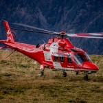 A109 SP of Swiss REGA on rescue duty at Axalp 2012