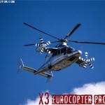 Eurocopter X3 prototype in flight