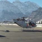 Marenco SwissHelicopter SKYe SH09 in the swiss Alps